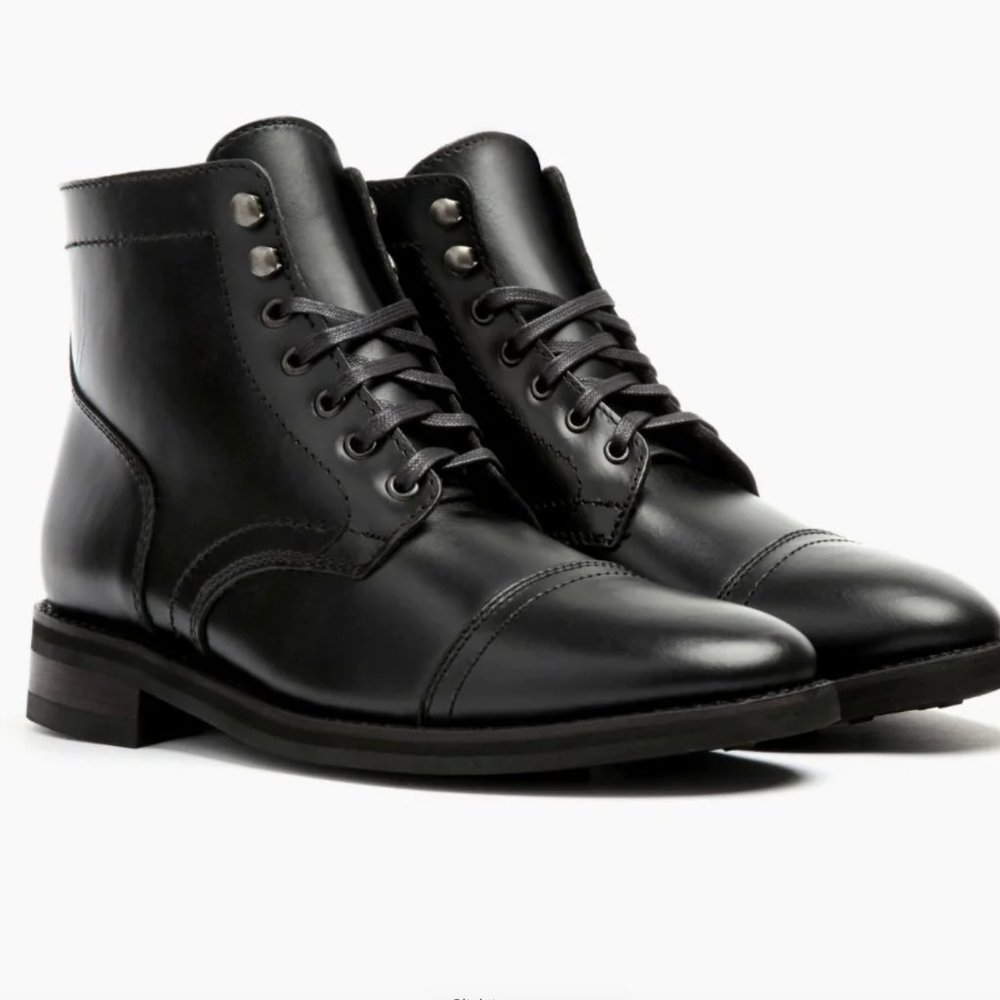 Thursday Captain Boots Black - 11 Wide
